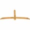 Ekena Millwork Bellingham Rough Sawn Timber Gable Bracket, Western Red Cedar, 72"W x 33"H x 2"D x 4"F, 11/12 Pitch GBW072X33X0204BEL00RWR - alternate 4